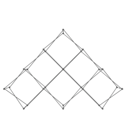 xclaim-10ft-6-quad-pyramid-fabric-popup-display-frame_front 2 xclaim 10ft 6 quad pyramid fabric popup display frame front uai