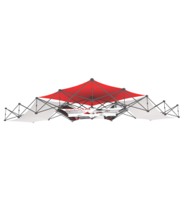 xclaim-14ft-10-quad-pyramid-fabric-popup-display-kit-01_top 4 xclaim 14ft 10 quad pyramid fabric popup display kit 01 top uai
