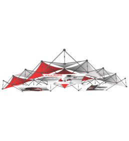xclaim-14ft-10-quad-pyramid-fabric-popup-display-kit-02_top 4 xclaim 14ft 10 quad pyramid fabric popup display kit 02 top uai